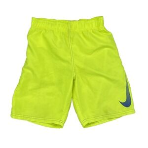 Nike Basketball Shorts Kids Small Neon Training Sportswear Gym 90's Tennis‎ Run
